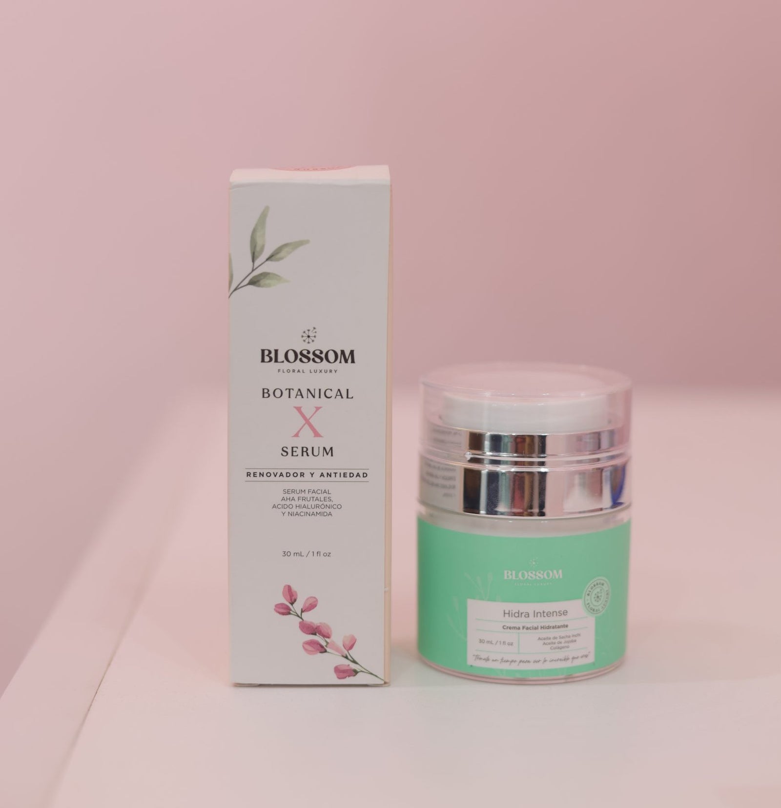 Pack Antimanchas: Botanical X Serum y Crema Facial Hidra Intense - Image 2