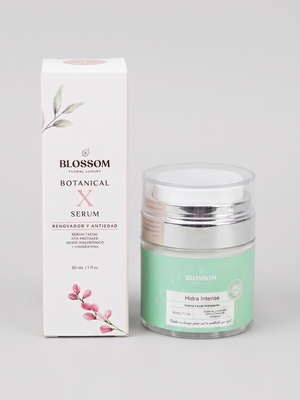 Pack Antimanchas: Botanical X Serum y Crema Facial Hidra Intense